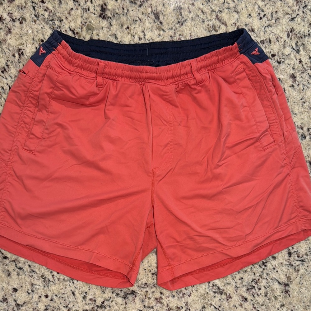 Birddogs Red Athletic Shorts